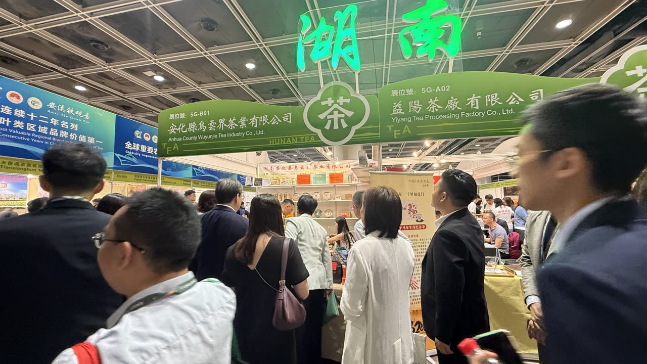 香港国际茶展湖南展区
